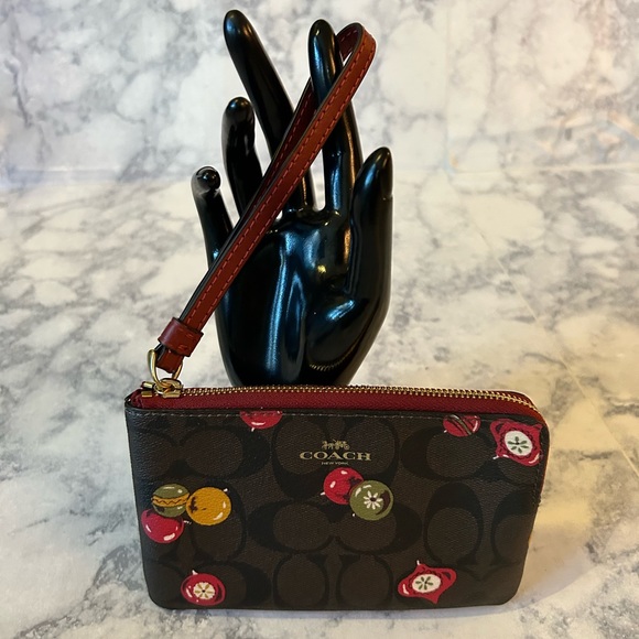 Coach Handbags - Coach Holiday Ornament Wristlet